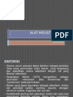 Alat Industri Kimia Adsorpsi