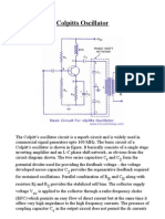 Colpitts Oscillator