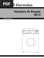 Manual Secadora Electrolux SE10
