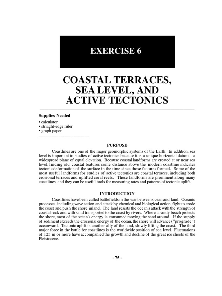 Submergent Coast Features Explained | PDF | Coast | Erosion