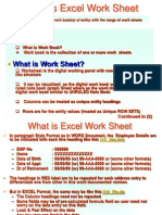 What Is Excel Work Sheet: Workbook