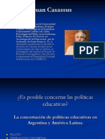 Es Posible Concertar Las Políticas Educativas