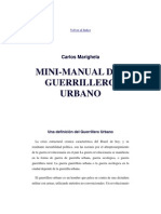 Manual Del Guerrillero Urbano, Marighela 1969