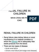 Renal Failure in Children