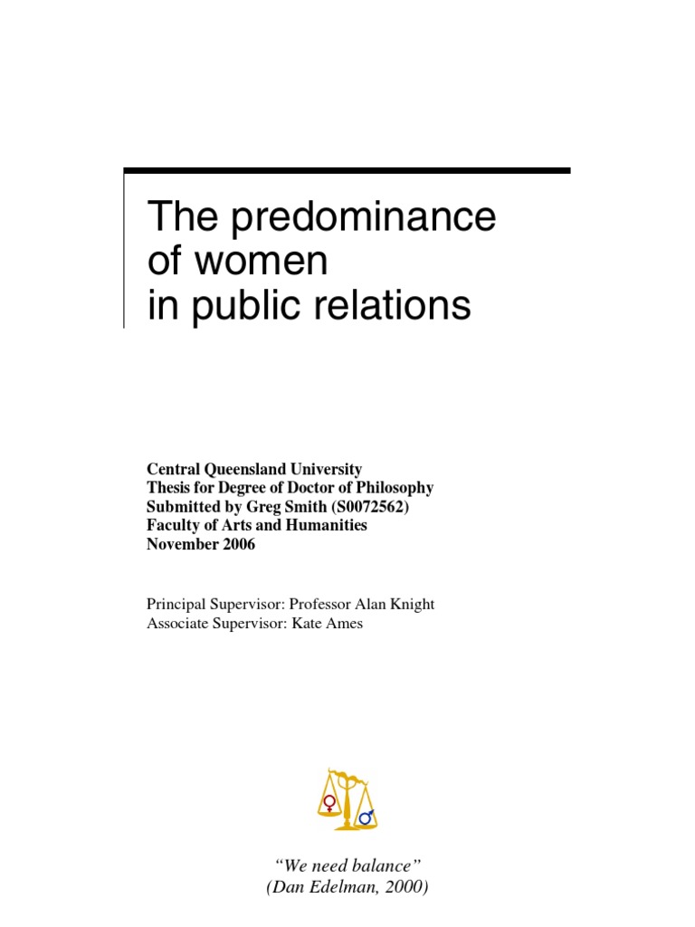 dissertation online public relations
