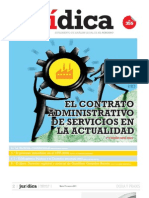 El Contrato Administrativo de Servicios en La Actualidad: .Bsuftefnbzpeft"×P