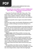 Download Tata Krama Dan Sopan Santun Terhadap Keluarga by Ahmad Maulidi Sofyan SN146703536 doc pdf