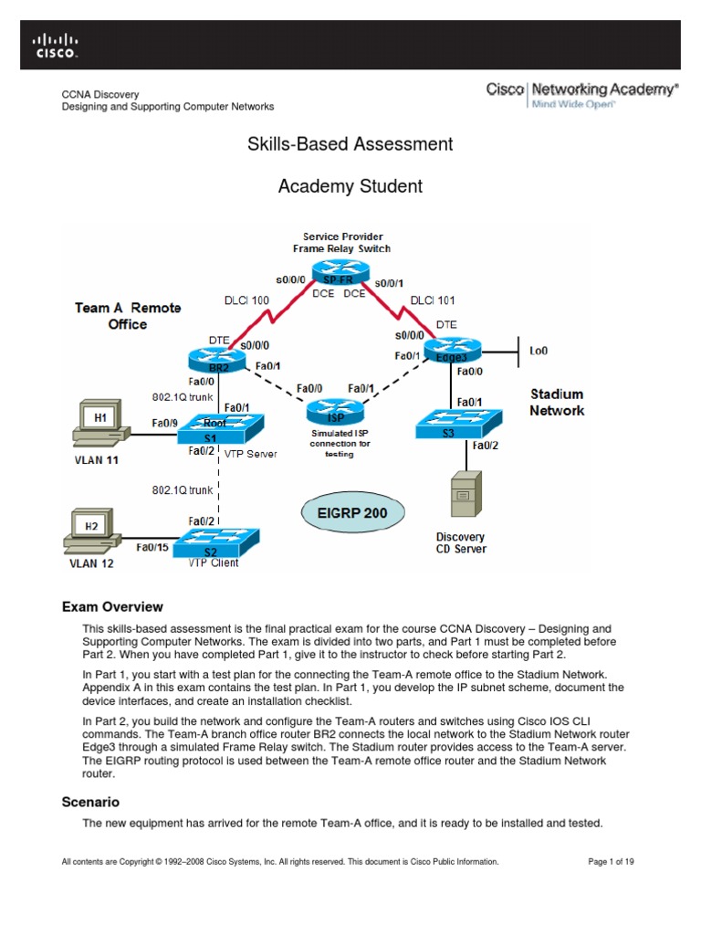 D4 SBA Student | PDF | Router (Computing) | Computer Network