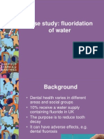 Case Study Fluordization of Water