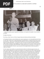 No habrá más penas ni olvidos_ el caso de Filosofía y Letras