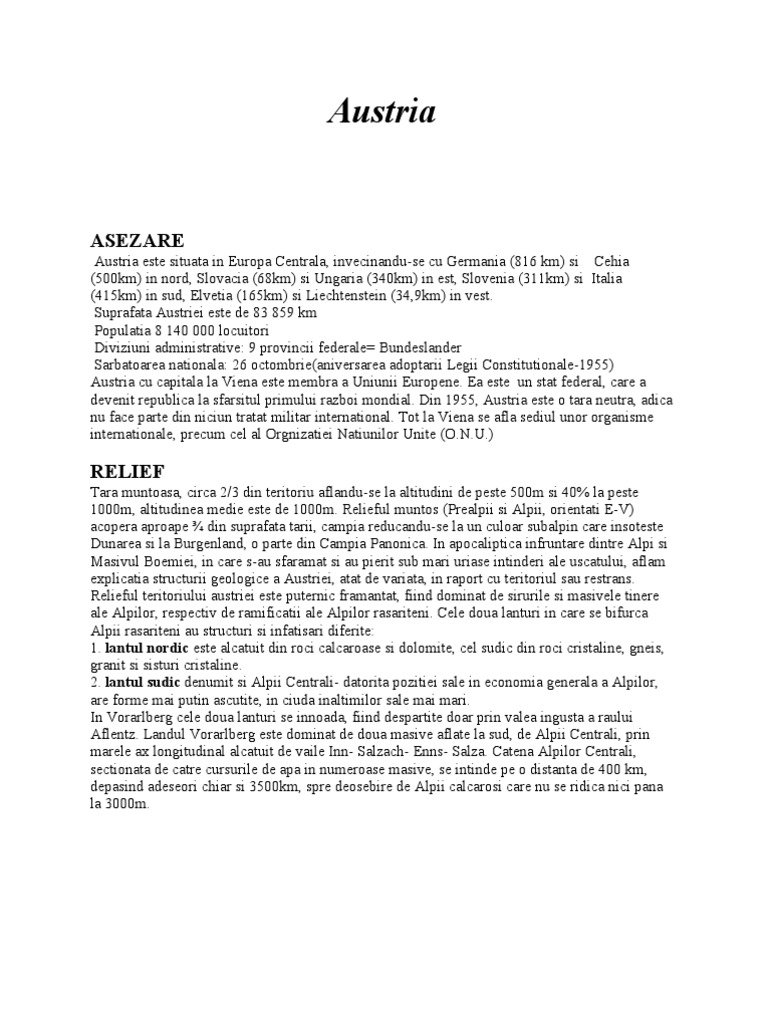 Austria | PDF