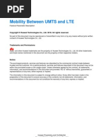 Mobility Between UMTS and LTE