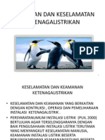 Keselamatan Dalam Pekerjaan Ketenagalistrikan