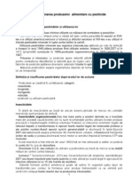 Contaminarea Produselor Alimentare Cu Pesticide