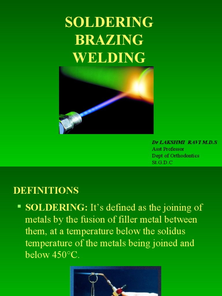 Dental Soldering Soldering Solder