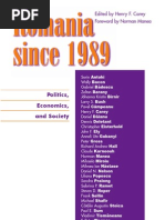 Henry F. Carey-Romania Since 1989 Politics, Economics, And Society(2004)