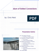 Fatigue of Bolted Connections