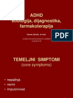ADHD - Etiologija, Dijagnostika, Farmakoterapija