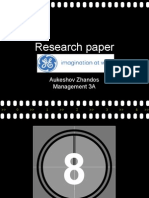 Research Paper: Aukeshov Zhandos Management 3A