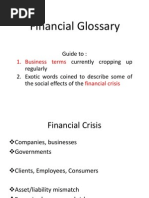 Financial Glossary