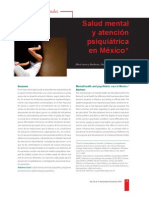 Salud Mental y Atencion Psiquiatrica en Mexico