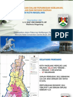 (Walikota Magelang) Peran Kelitbangan Dalam Perumusan Kebijakan, Regulasi, Dan Inovasi Daerah Di Kota Magelang