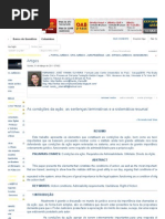 As condições da ação, as sentenças terminativas e a sistemática recursal - Artigos - Conteúdo Jurídico