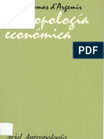 Comas D'Argemir Antropología económica