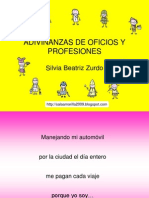 Adivinanzas de Profesiones y Oficios