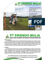 Company Profile PT. ERSINDO MULIA