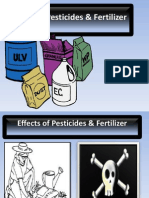 Effects of Pesticides & Fertilizer