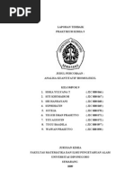 Download PERCOBAAN X Analisa Kuantitatif Biomolekul by Janiar Ariani SN146801641 doc pdf
