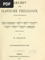 Archiv Für Slavische Philologie 35