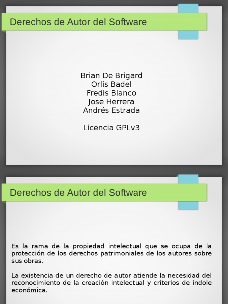Derechos De Autor Del Software – VEKR