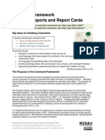 Comment Framework Feb 2011