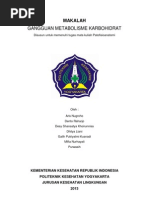 Download Makalah Patofisioanatomi Gangguan Metabolisme Karbohidrat by Poer Wasih SN146812393 doc pdf