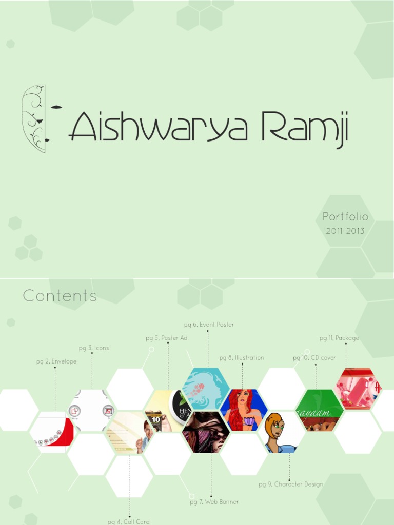 Aishwarya Ramji's Design Portfolio | PDF | Adobe Photoshop | Graphic Design