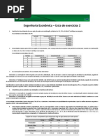 Lista de Exercicios 2