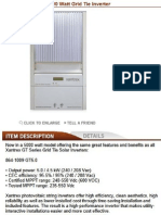 Xantrex, Grid Tie Inverter, 5kW