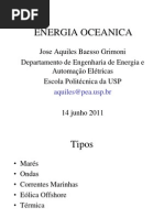 Energia Oceanica