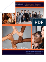 Diversified Search Diversity Practice Newsletter