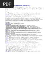 Download Daftar Agen Travel Bandung Jakarta by Aji Sani SN146831500 doc pdf