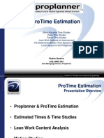 ProTime Estimation - Modern Time & Motion Study - 102012