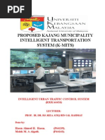 Intelligent System Report of Kajang area.