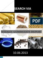 Weekly Commodity Report