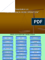 Presentation On "Free Governor Mode Operation"
