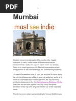 Mumbai - Tourist Guide