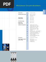 Siemens Circuit Protection - MCBs PDF