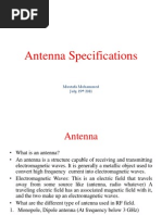 Antenna Specifications