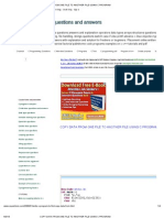 ddddCopy Data From One File to Another File Using c Program